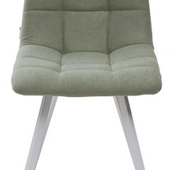 Стул CHILLI SQUARE UF860-11B мятный, ткань/ белый каркас М-City в Ялуторовске - yalutorovsk.mebel24.online | фото 3