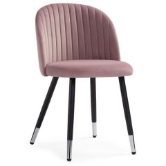 Стул на металлокаркасе Gabi light purple / black в Ялуторовске - yalutorovsk.mebel24.online | фото