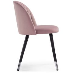 Стул на металлокаркасе Gabi light purple / black в Ялуторовске - yalutorovsk.mebel24.online | фото 3