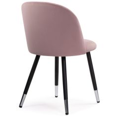 Стул на металлокаркасе Gabi light purple / black в Ялуторовске - yalutorovsk.mebel24.online | фото 4