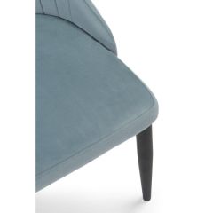 Стул на металлокаркасе Kora light blue / black в Ялуторовске - yalutorovsk.mebel24.online | фото 7