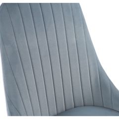 Стул на металлокаркасе Kora light blue / black в Ялуторовске - yalutorovsk.mebel24.online | фото 8