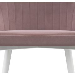 Стул на металлокаркасе Kora white / light purple в Ялуторовске - yalutorovsk.mebel24.online | фото 7