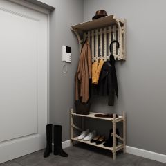 Вешалка Конструктор Арт.В830-1 в Ялуторовске - yalutorovsk.mebel24.online | фото 4