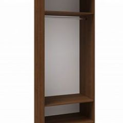 ВЕСТА ВГШ-1 Шкаф платяной МДФ Орех Донской в Ялуторовске - yalutorovsk.mebel24.online | фото 2
