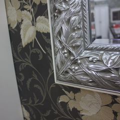Зеркало большое Тиффани Premium черная/серебро (ТФ/02(П) в Ялуторовске - yalutorovsk.mebel24.online | фото 3