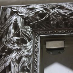 Зеркало большое Тиффани Premium черная/серебро (ТФ/02(П) в Ялуторовске - yalutorovsk.mebel24.online | фото 4