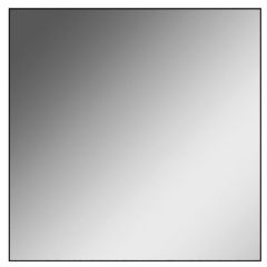 Зеркало Corsica 500х500 black без подсветки Sansa (SB1063Z) в Ялуторовске - yalutorovsk.mebel24.online | фото 1