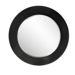 Зеркало круглое черный (РМ/02(S) в Ялуторовске - yalutorovsk.mebel24.online | фото 1