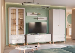 АФИНА Гостиная (модульная) кашемир серый в Ялуторовске - yalutorovsk.mebel24.online | фото 1