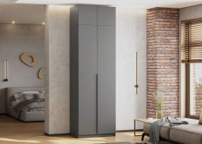Антресоль 800 «ШК-5» Графит серый в Ялуторовске - yalutorovsk.mebel24.online | фото 4