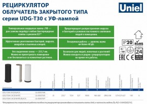 Бактерицидный светильник Uniel UDG-T UL-00007697 в Ялуторовске - yalutorovsk.mebel24.online | фото 3