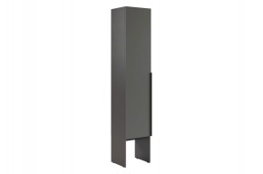 БАСКО Прихожая К4 (графит) в Ялуторовске - yalutorovsk.mebel24.online | фото 4