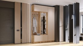 БАВАРИЯ Прихожая (дуб вотан/кашемир) в Ялуторовске - yalutorovsk.mebel24.online | фото