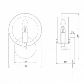 Бра Eurosvet Gallo 70121/1 белый в Ялуторовске - yalutorovsk.mebel24.online | фото 3