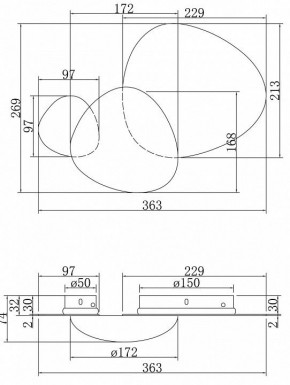 Бра Maytoni Jack-stone MOD314WL-L8G3K в Ялуторовске - yalutorovsk.mebel24.online | фото 5