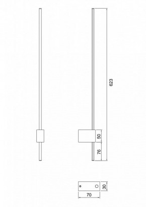 Бра Maytoni Pars C070WL-L6GB3K в Ялуторовске - yalutorovsk.mebel24.online | фото 3