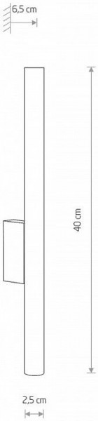 Бра Nowodvorski Laser Wall 8308 в Ялуторовске - yalutorovsk.mebel24.online | фото 2