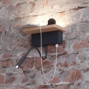 Бра с полкой Odeon Light Woody 3868/8WL в Ялуторовске - yalutorovsk.mebel24.online | фото 5