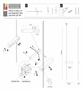 Бра ST-Luce Astente SL1589.111.01 в Ялуторовске - yalutorovsk.mebel24.online | фото 4