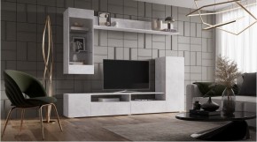 ДАЛЛАС Гостиная (модульная) цемент светлый в Ялуторовске - yalutorovsk.mebel24.online | фото
