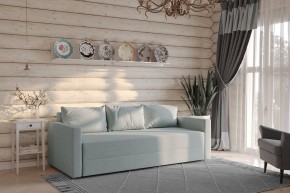 Диван-кровать Вало мятно-серый, ткань рогожка в Ялуторовске - yalutorovsk.mebel24.online | фото 2