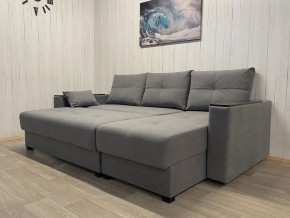 Диван угловой Комфорт-3 (НПБ+МДФ) велюр Galaxy Lite 26 в Ялуторовске - yalutorovsk.mebel24.online | фото 3