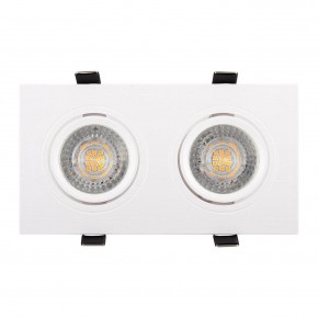 DK3022-WH Встраиваемый светильник, IP 20, 10 Вт, GU5.3, LED, белый, пластик в Ялуторовске - yalutorovsk.mebel24.online | фото 2