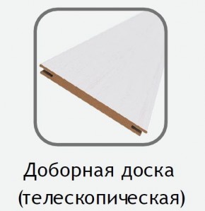 Доборная доска белый (телескопическая) 2070х100х10 в Ялуторовске - yalutorovsk.mebel24.online | фото