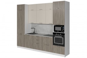 ФЬЮДЖИ Кухонный гарнитур Экстра (3000 мм) в Ялуторовске - yalutorovsk.mebel24.online | фото 4
