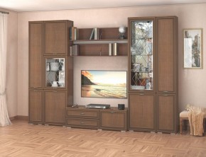 Гостиная-горка Ливорно орех в Ялуторовске - yalutorovsk.mebel24.online | фото 4