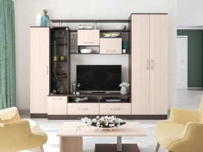 Гостиная Оскар-5 венге/дуб молочный в Ялуторовске - yalutorovsk.mebel24.online | фото 1