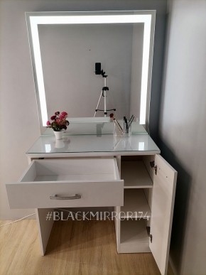 Гримерный стол ГС1LEDД80 в Ялуторовске - yalutorovsk.mebel24.online | фото 3