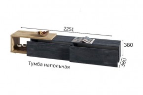 ХЛОЯ Гостиная (Дуб Вотан/Обсидиан) модульная в Ялуторовске - yalutorovsk.mebel24.online | фото 9