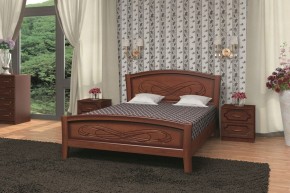 КАРИНА-16 Кровать из массива в Ялуторовске - yalutorovsk.mebel24.online | фото 1