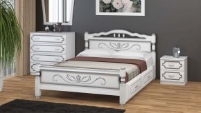 КАРИНА-5 Кровать из массива 900 с 2-мя ящиками в Ялуторовске - yalutorovsk.mebel24.online | фото 1
