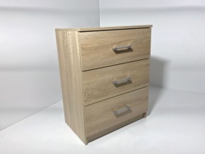 Комод 3 ящика (дуб сонома) в Ялуторовске - yalutorovsk.mebel24.online | фото