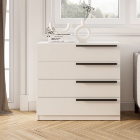 Комод Айрон КМ-02 (белый) в Ялуторовске - yalutorovsk.mebel24.online | фото 1