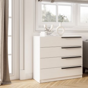 Комод Айрон КМ-02 (белый) в Ялуторовске - yalutorovsk.mebel24.online | фото 2