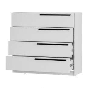Комод Айрон КМ-02 (белый) в Ялуторовске - yalutorovsk.mebel24.online | фото 5