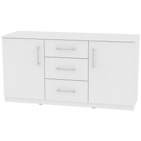 Комод K-70x135x45-1 (Белый) Калисто в Ялуторовске - yalutorovsk.mebel24.online | фото