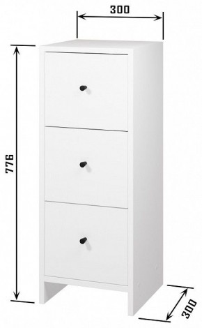 Комод Квадро в Ялуторовске - yalutorovsk.mebel24.online | фото 4