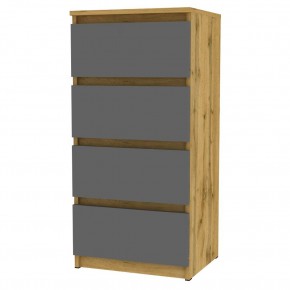 Комод Malta light K126 (ДВ-Графит) в Ялуторовске - yalutorovsk.mebel24.online | фото