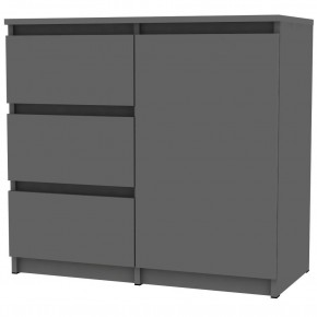 Комод Malta light K186 (Графит) в Ялуторовске - yalutorovsk.mebel24.online | фото