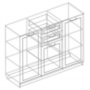 Комод "ГА-04" Александрия в Ялуторовске - yalutorovsk.mebel24.online | фото 3