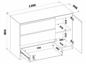 Комод Т-3Р в Ялуторовске - yalutorovsk.mebel24.online | фото 4