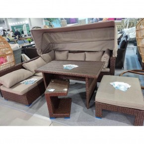Комплект мебели с диваном AFM-320B-T320 Brown в Ялуторовске - yalutorovsk.mebel24.online | фото 2