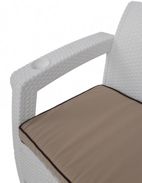 Комплект уличной мебели Yalta Premium Terrace Set (Ялта) белый (+подушки под спину) в Ялуторовске - yalutorovsk.mebel24.online | фото 5