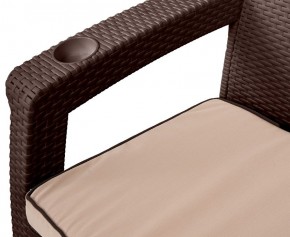 Комплект уличной мебели Yalta Premium Terrace Triple Set (Ялта) шоколадный (+подушки под спину) в Ялуторовске - yalutorovsk.mebel24.online | фото 4