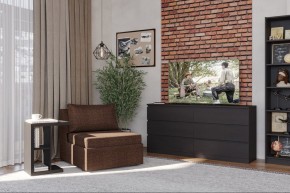 Кресло для отдыха Йоки коричневое, ткань рогожка в Ялуторовске - yalutorovsk.mebel24.online | фото 4